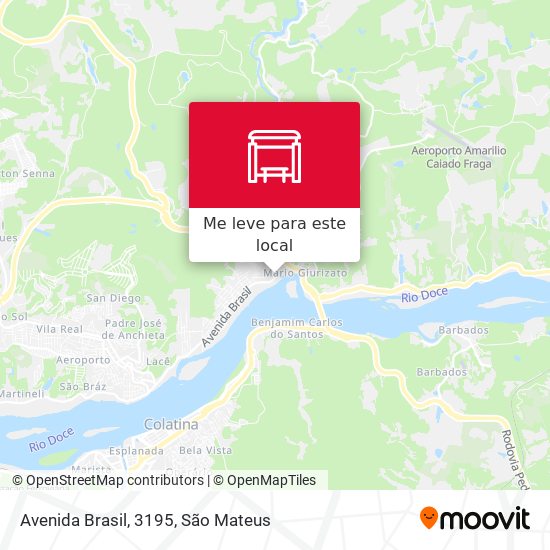 Avenida Brasil, 3195 mapa