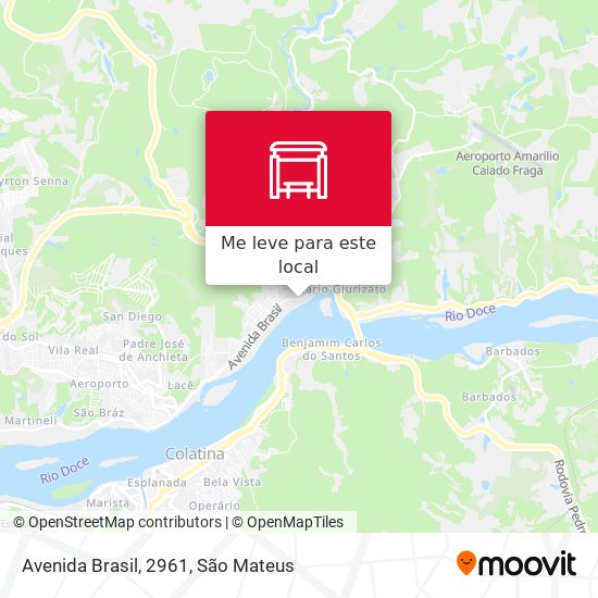 Avenida Brasil, 2961 mapa