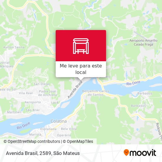 Avenida Brasil, 2589 mapa