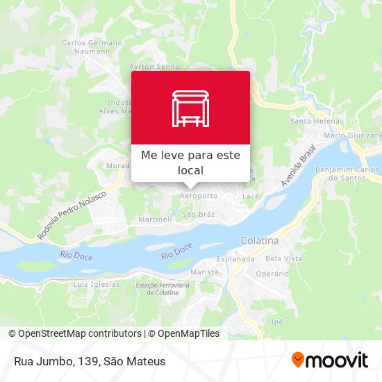 Rua Jumbo, 139 mapa