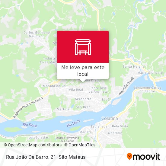 Rua João De Barro, 21 mapa