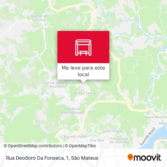 Rua Deodoro Da Fonseca, 1 mapa