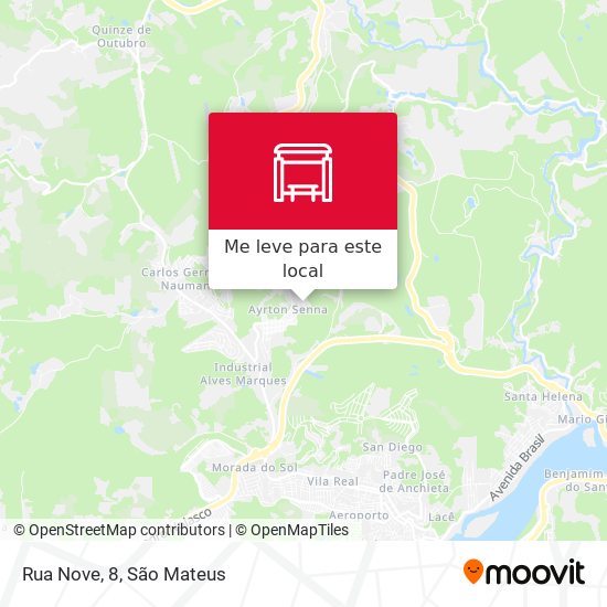 Rua Nove, 8 mapa