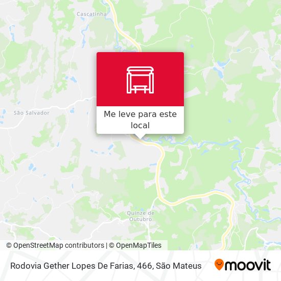 Rodovia Gether Lopes De Farias, 466 mapa