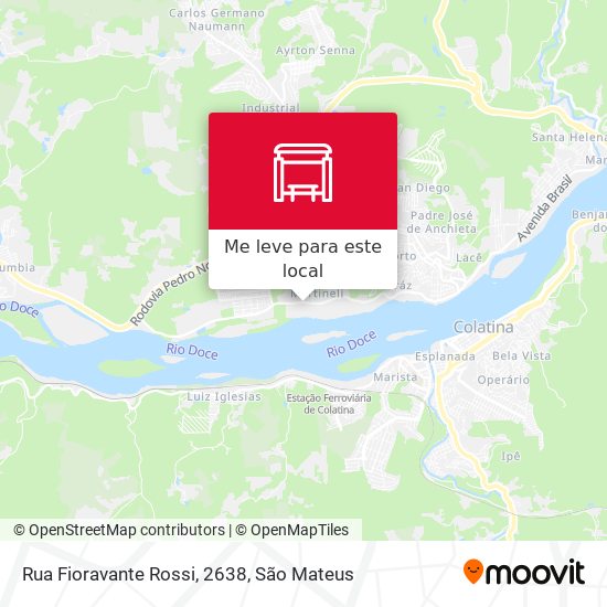 Rua Fioravante Rossi, 2638 mapa