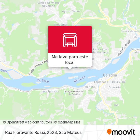 Rua Fioravante Rossi, 2628 mapa