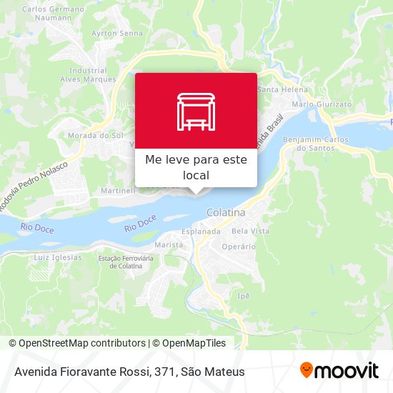 Avenida Fioravante Rossi, 371 mapa