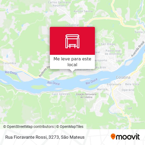 Rua Fioravante Rossi, 3273 mapa