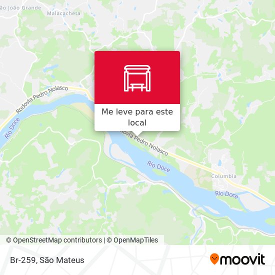 Br-259 mapa