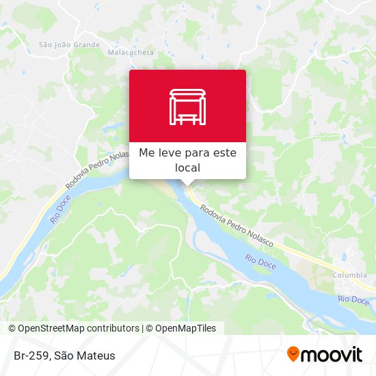 Br-259 mapa
