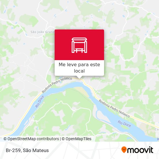 Br-259 mapa