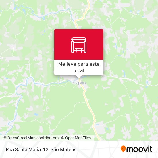 Rua Santa Maria, 12 mapa
