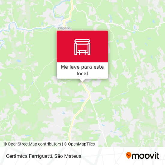 Cerâmica Ferriguetti mapa