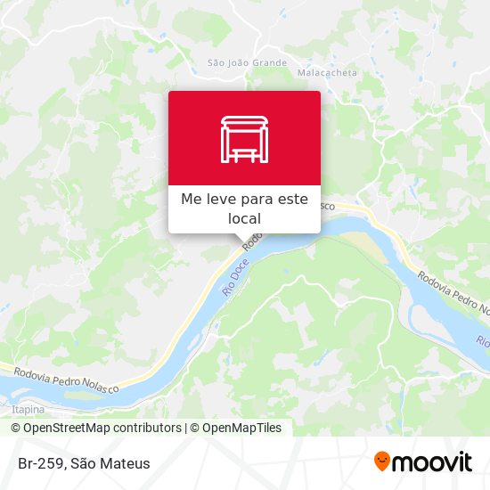 Br-259 mapa