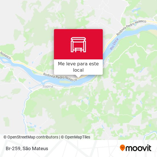 Br-259 mapa