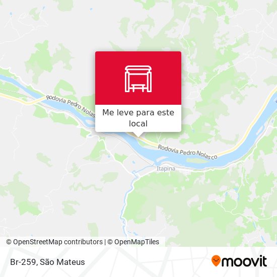 Br-259 mapa