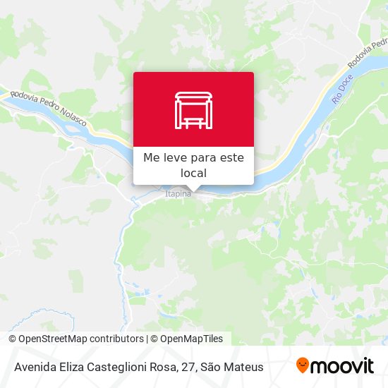 Avenida Eliza Casteglioni Rosa, 27 mapa