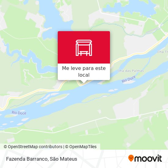 Fazenda Barranco mapa