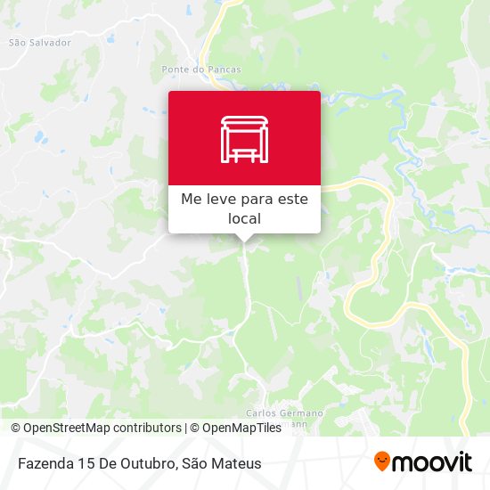 Fazenda 15 De Outubro mapa