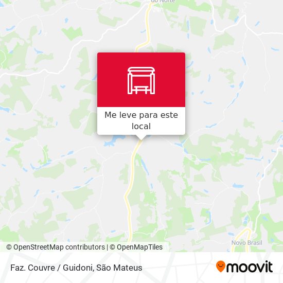 Faz. Couvre / Guidoni mapa