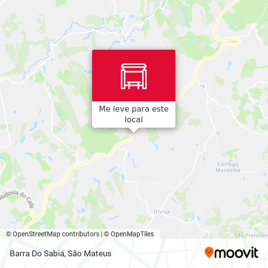 Barra Do Sabiá mapa