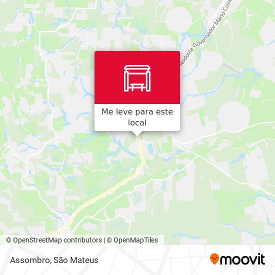 Assombro mapa