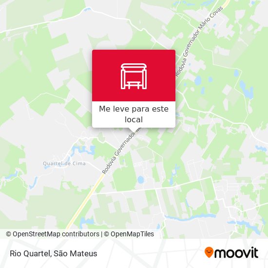 Rio Quartel mapa