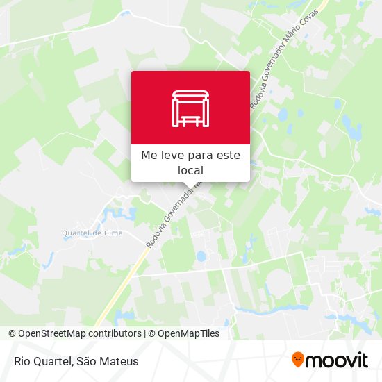 Rio Quartel mapa