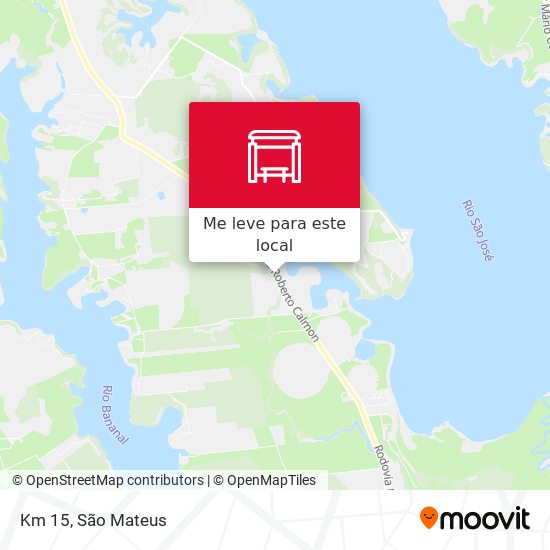 Km 15 mapa