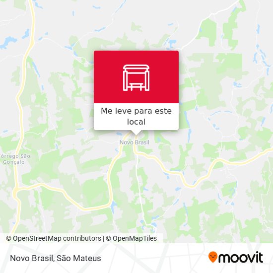 Novo Brasil mapa