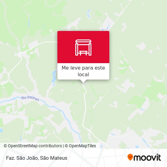 Faz. São João mapa