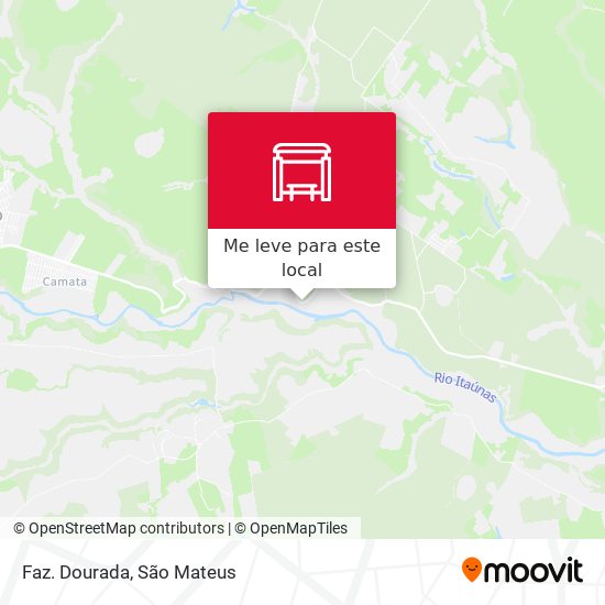 Faz. Dourada mapa