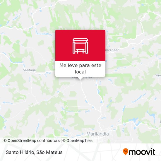 Santo Hilário mapa