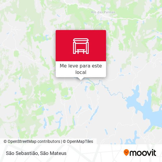São Sebastião mapa