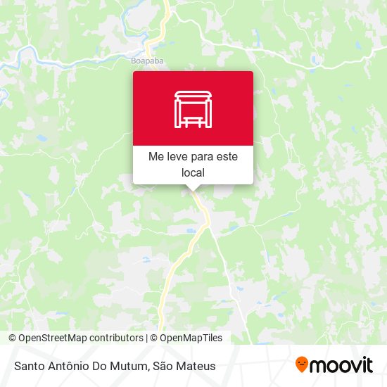 Santo Antônio Do Mutum mapa