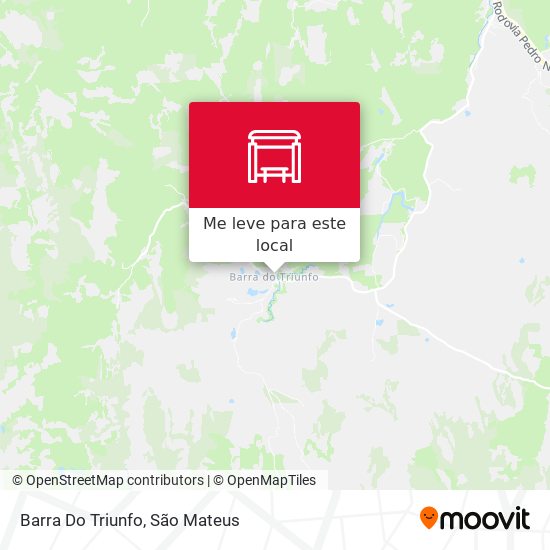 Barra Do Triunfo mapa