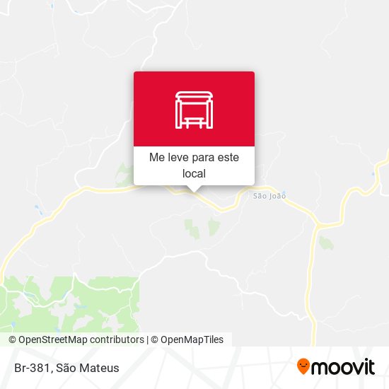 Br-381 mapa