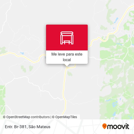 Entr. Br-381 mapa