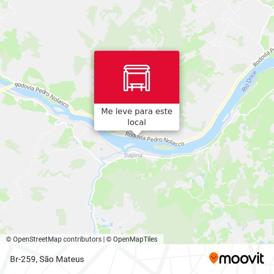 Br-259 mapa