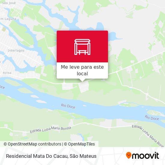 Residencial Mata Do Cacau mapa