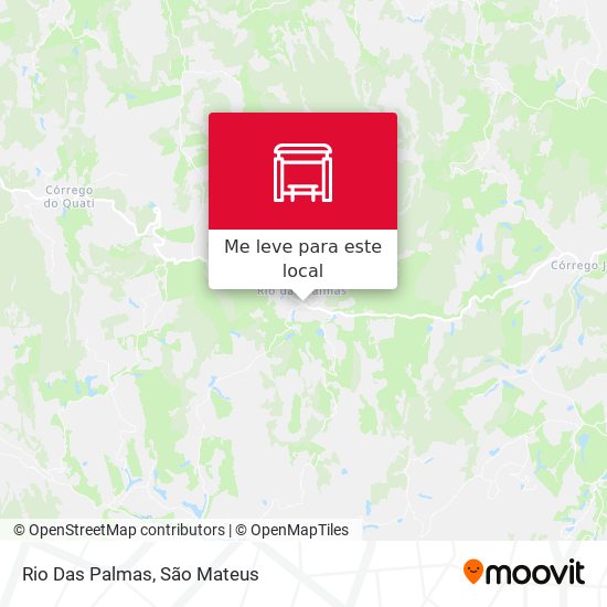 Rio Das Palmas mapa