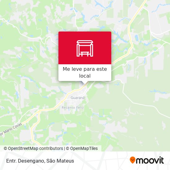 Entr. Desengano mapa