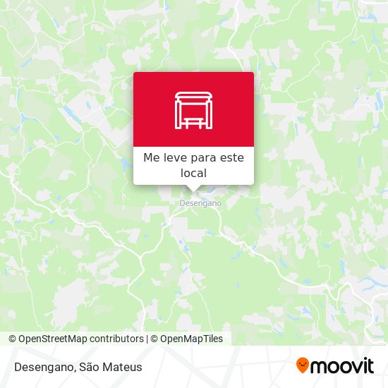 Desengano mapa