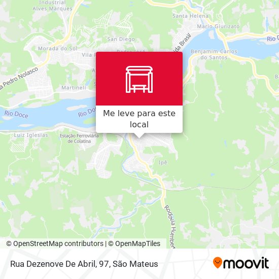 Rua Dezenove De Abril, 97 mapa