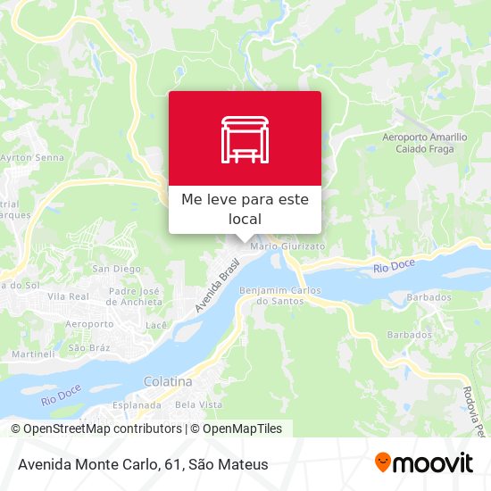 Avenida Monte Carlo, 61 mapa