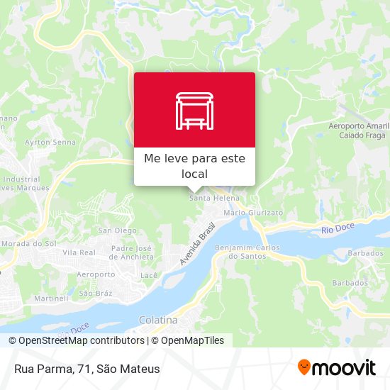 Rua Parma, 71 mapa