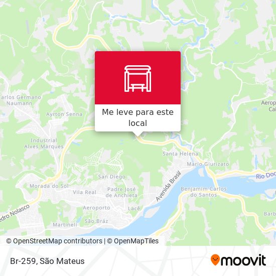 Br-259 mapa