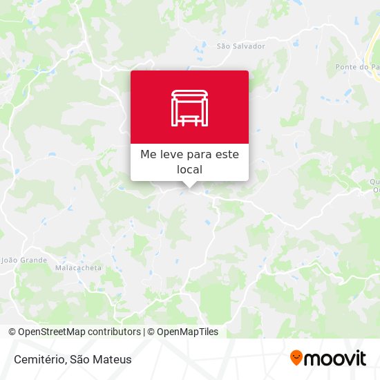 Cemitério mapa