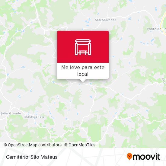 Cemitério mapa