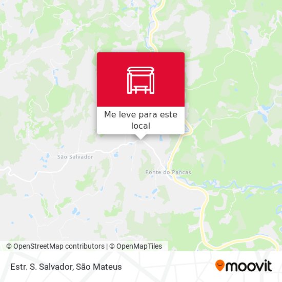 Estr. S. Salvador mapa